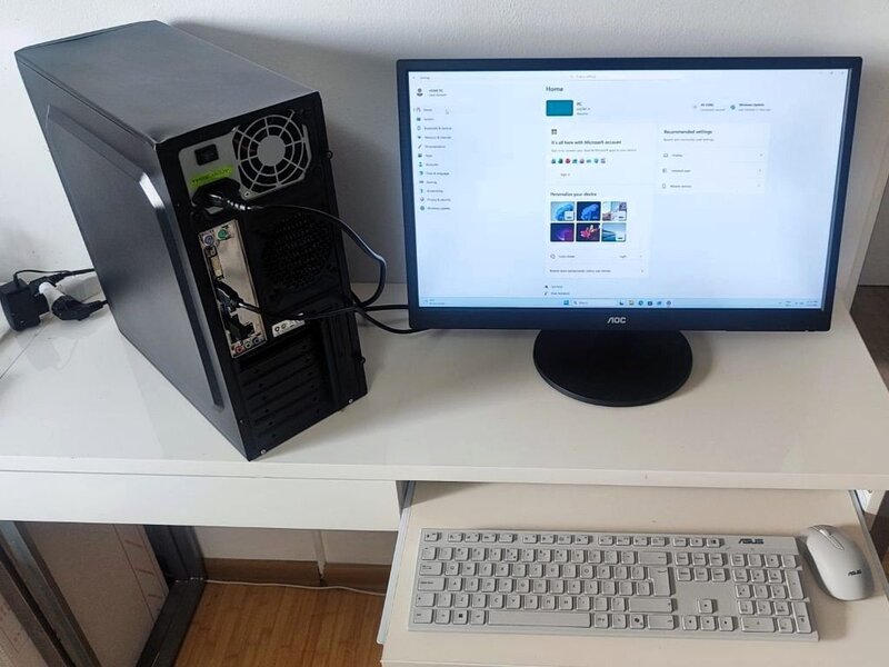 PC Complet AMD Ryzen 3 | SSD + 8GB RAM | Monitor 24
